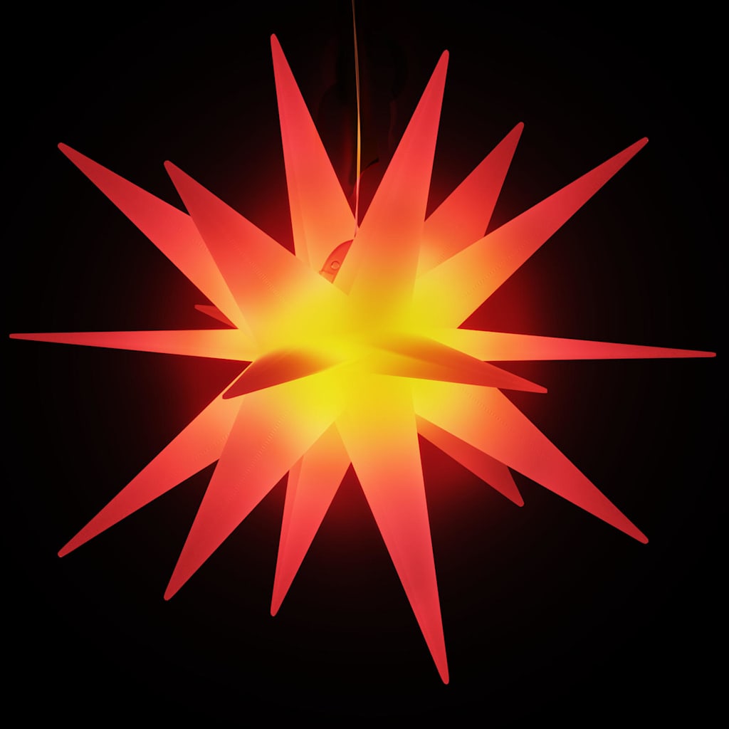 Vidaxx lampe de Noël avec LED pliable 57 cm rouge