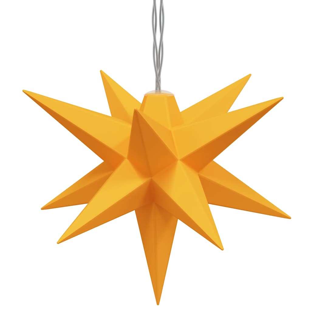 Lampe de Noël Vidaxl 10 LEDS 10 cm jaune
