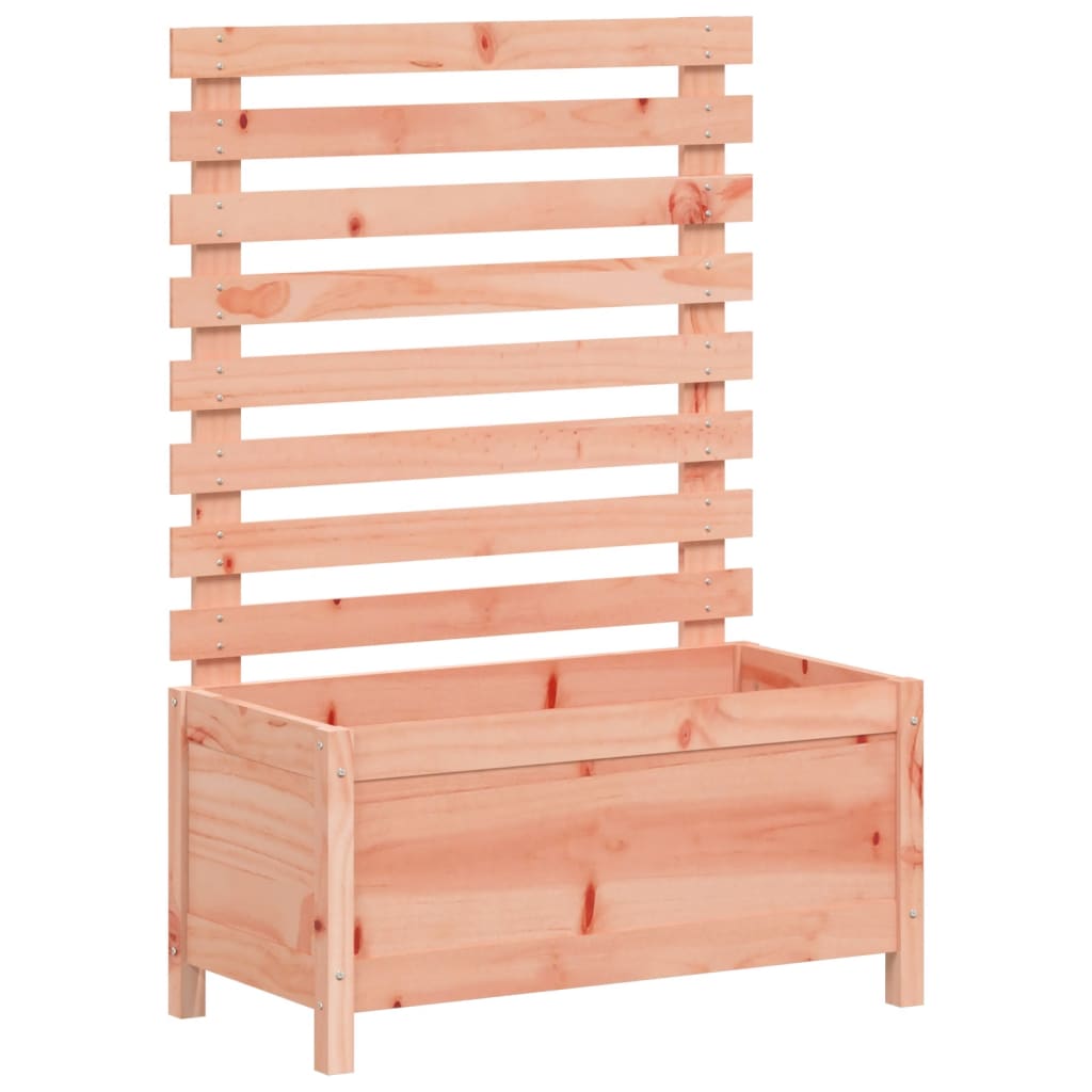 Vidaxx jardinière avec support 79x39,5x114 cm bois de Douglas massif