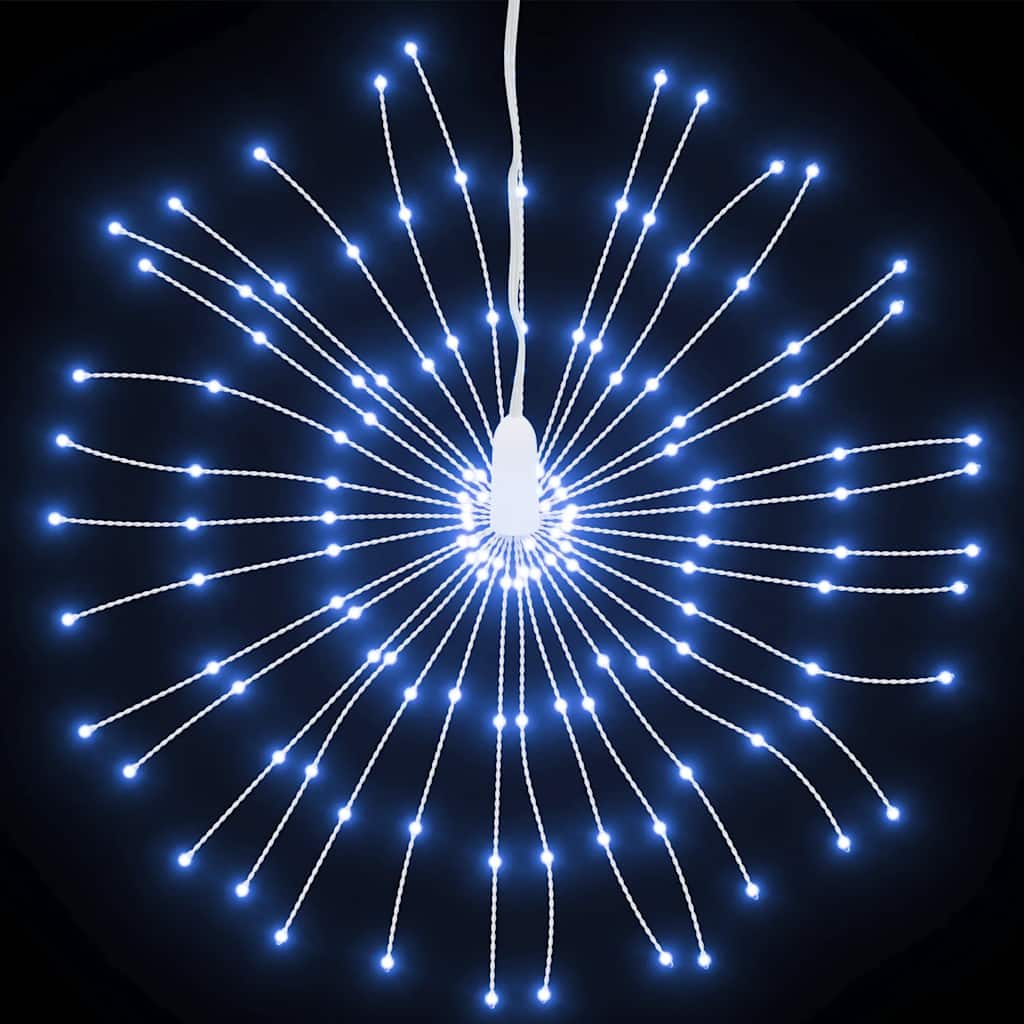 VidaXL feux d'artifice de lumières de Noël 140 LED blanc froid 17 cm