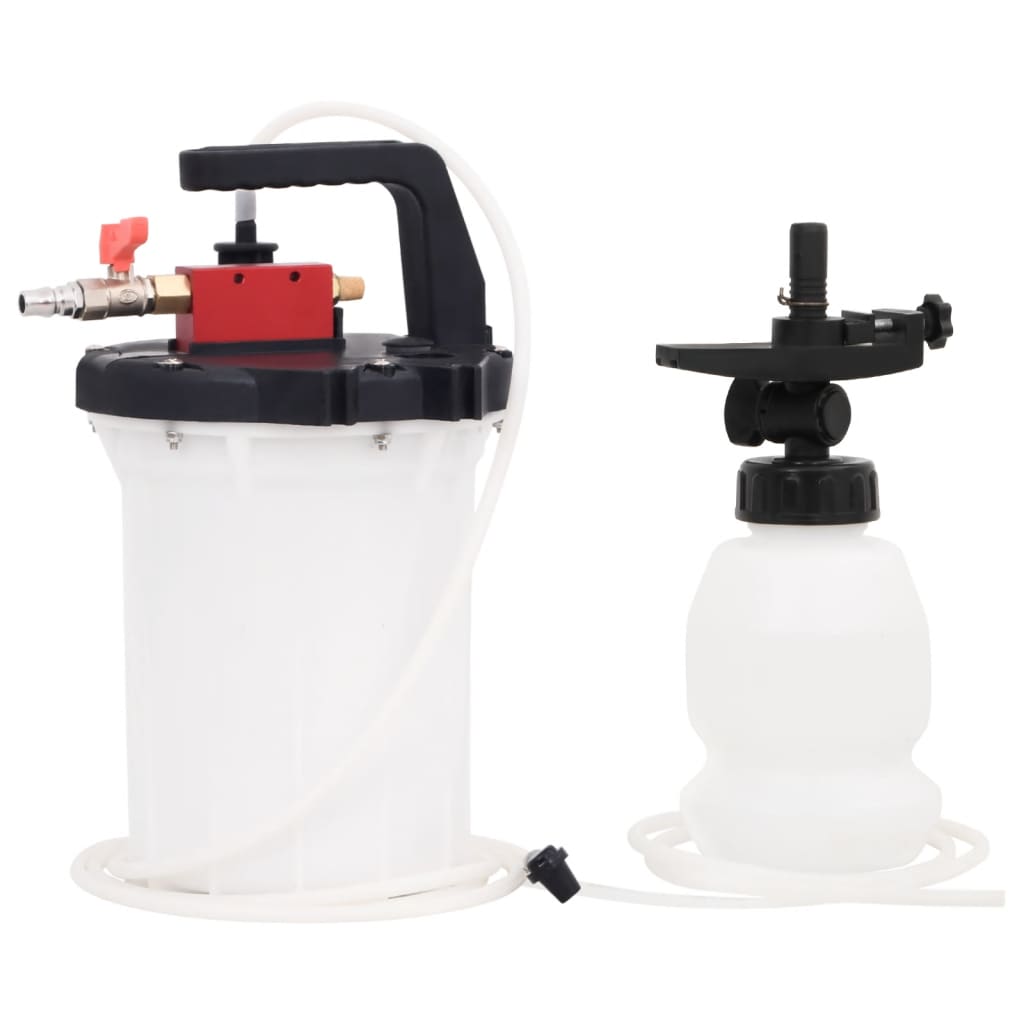 Vidaxxl purgeur de frein 3 l blanc et noir