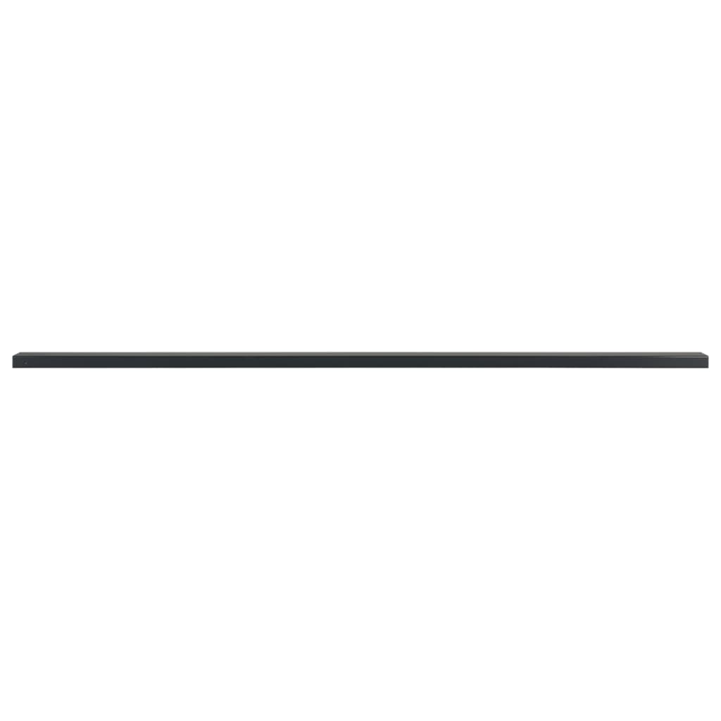 VidaXL Poteaux de clôture 10 pcs 200 cm gris acier