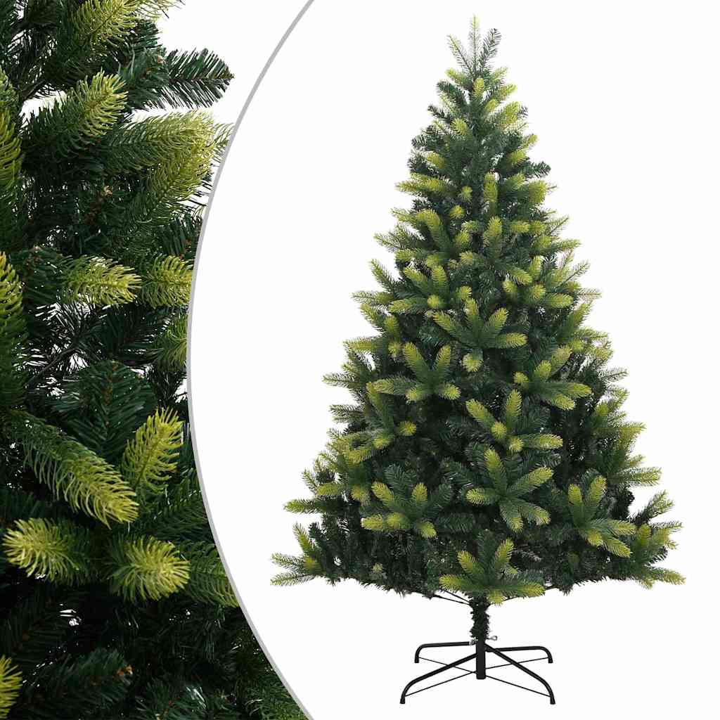 Sapin de Noël artificiel Vidaxx avec charnières et support 210 cm