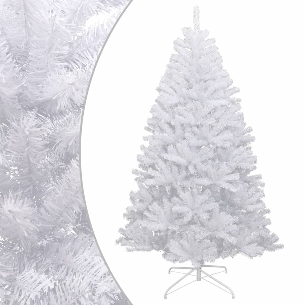 Vidaxl kunstkerstboom avec des charnières et neige 120 cm