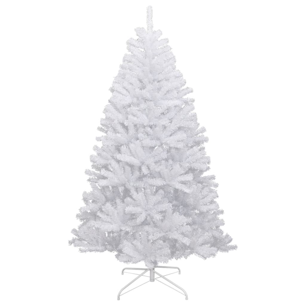 Vidaxl kunstkerstboom avec des charnières et neige 120 cm