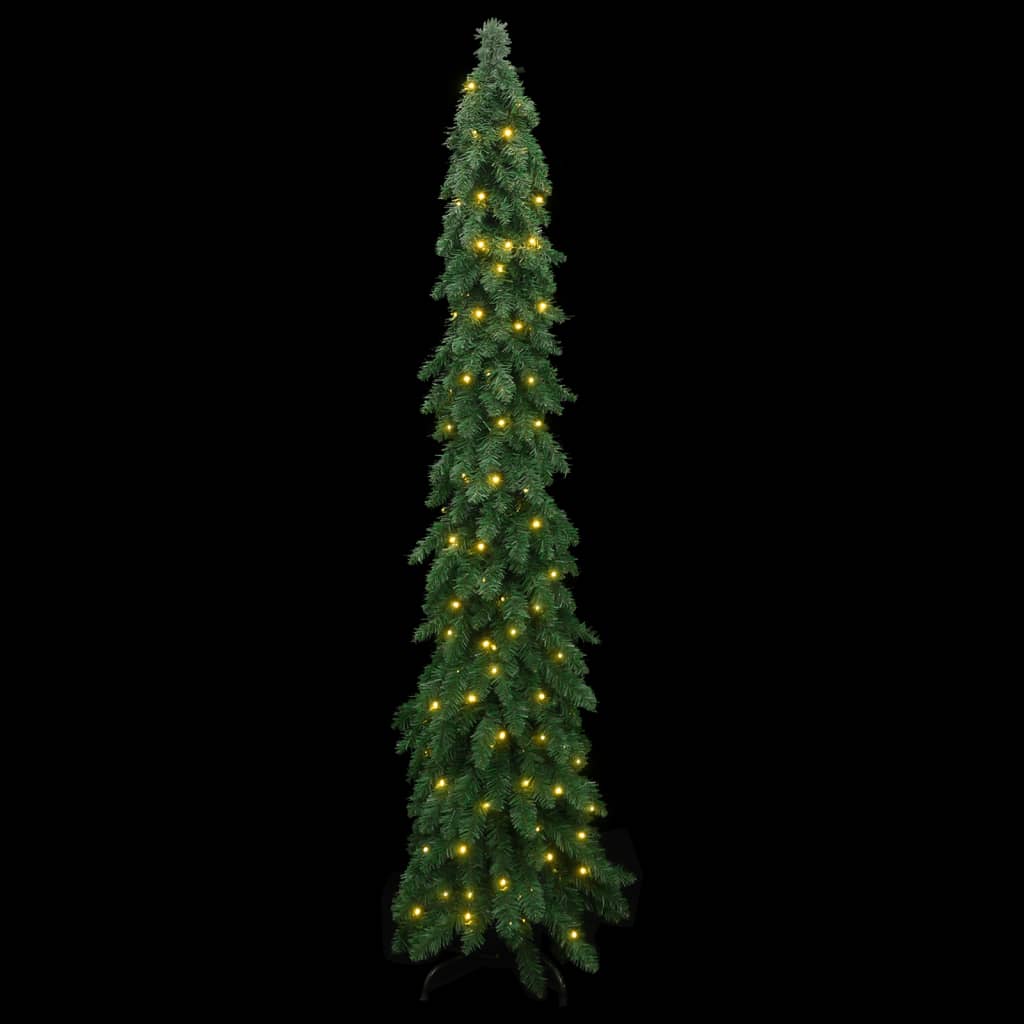 VidaXL Sapin de Noël artificiel avec éclairage 100 LED 180 cm