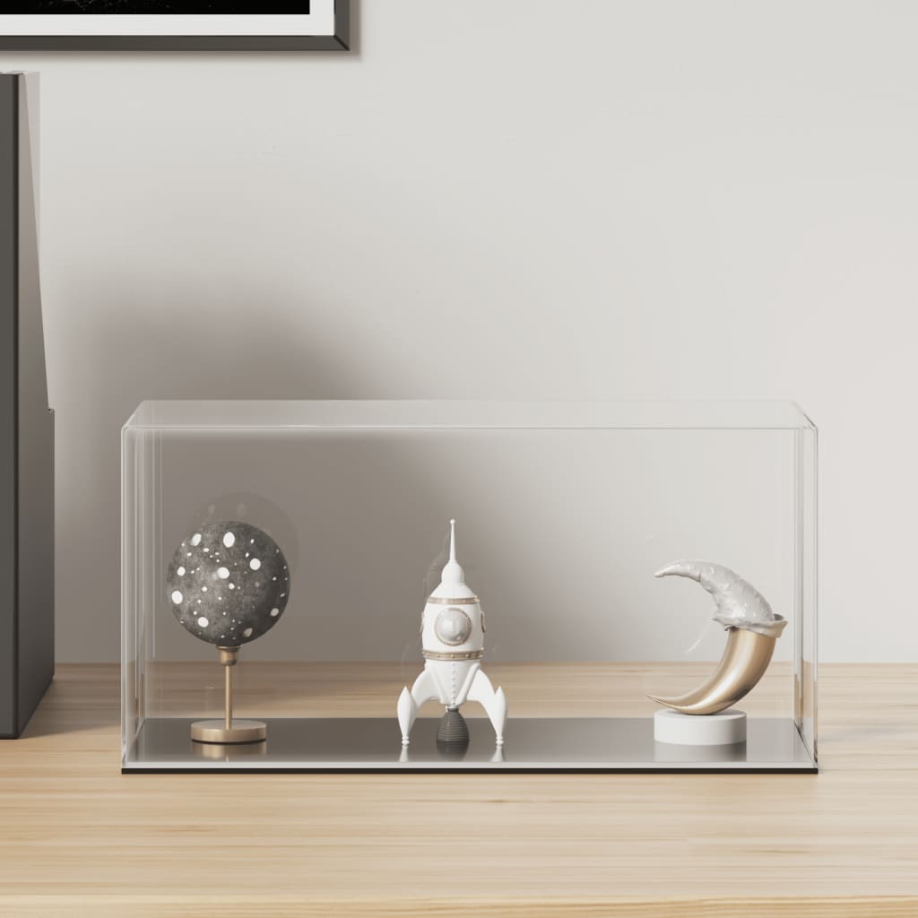 VidaXL vitrine transparent 24x12x11 cm acrylique