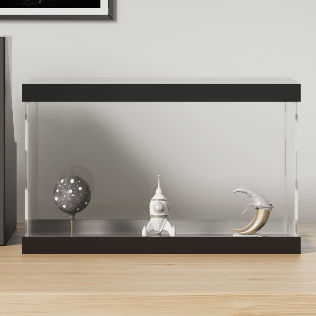 VidaXL vitrine transparent 31x17x19 cm acrylique