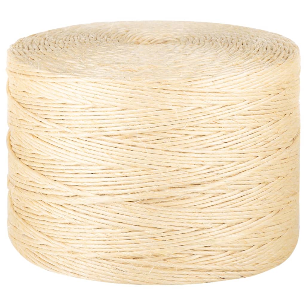 Corde Vidaxxl 3 mm 200 m 100% sisal