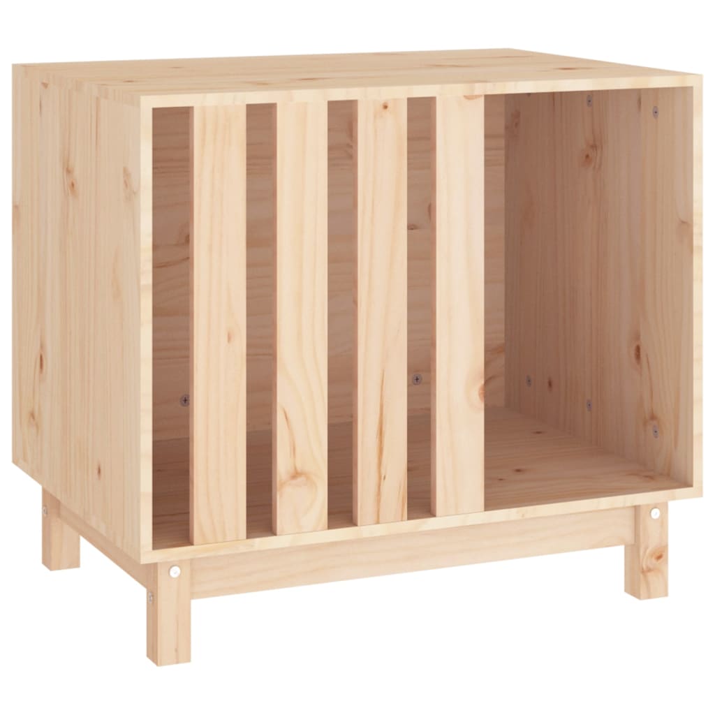 Vidaxxl niche pour chien 70x50x62 cm bois de pin massif