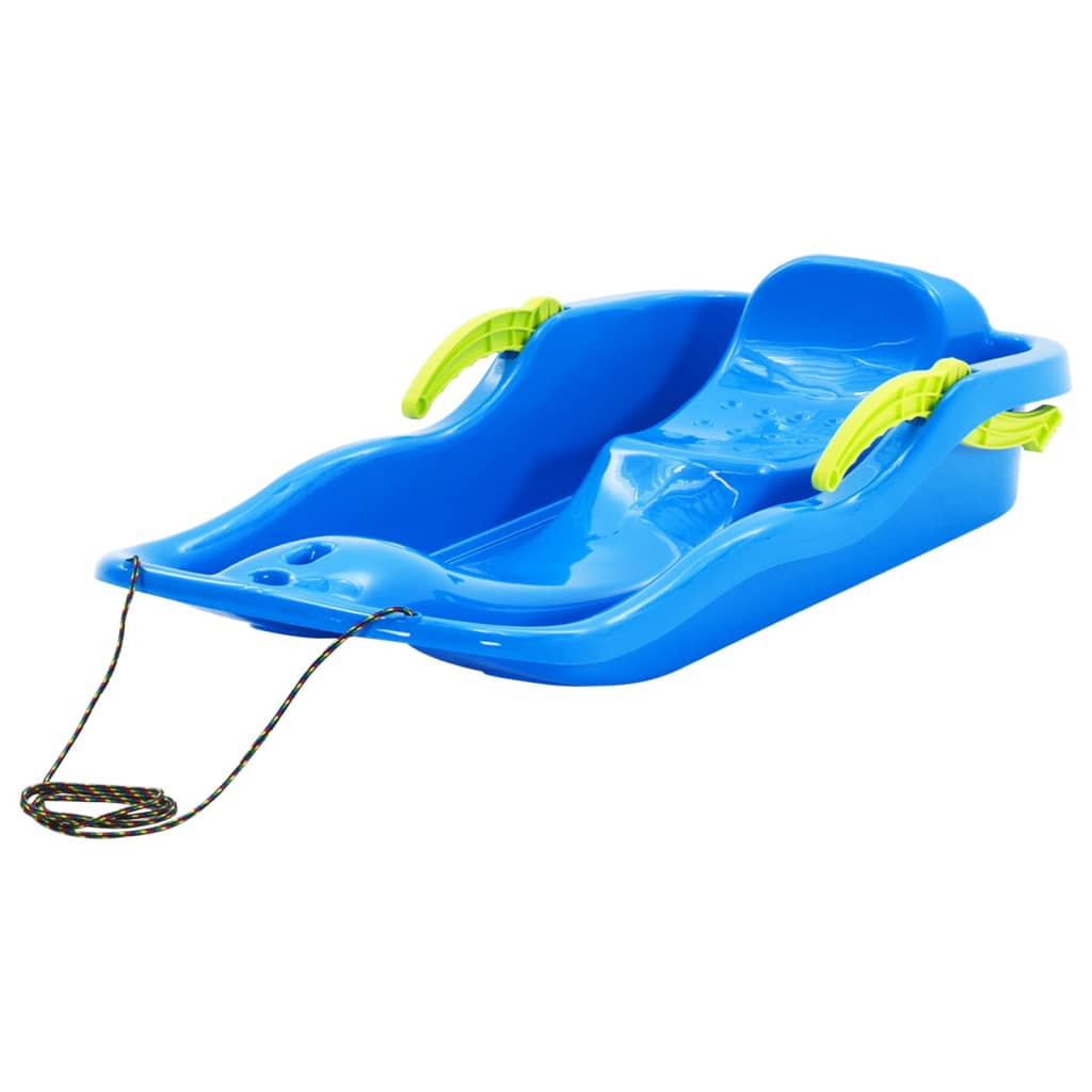 Vidaxx luge avec freins 87x40x18 cm polypropylène bleu