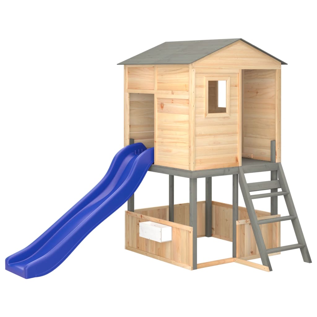 VidaXL Playhouse en bois de pin massif