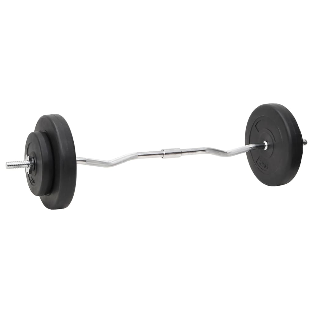 VidaXL Ensemble d'haltères avec poids 60 kg