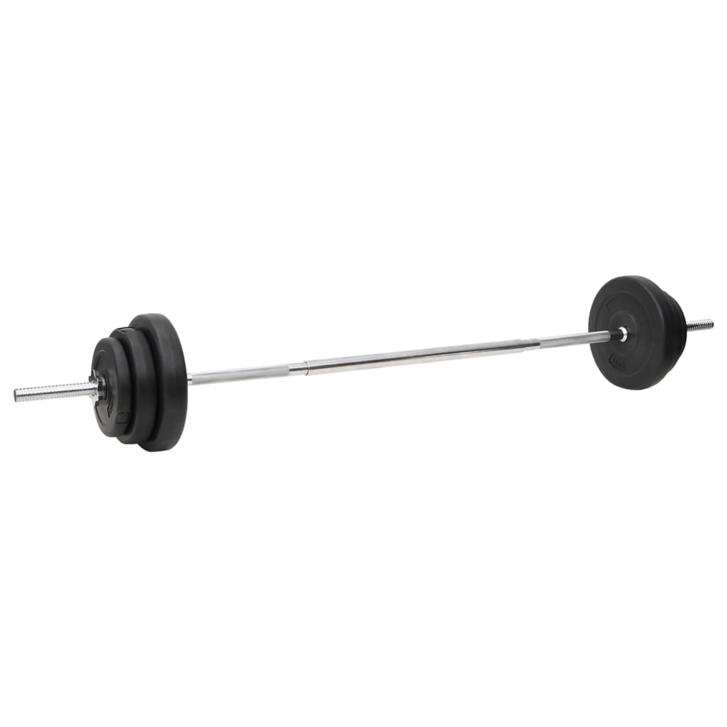 VidaXL Ensemble d'haltères avec poids 90 kg