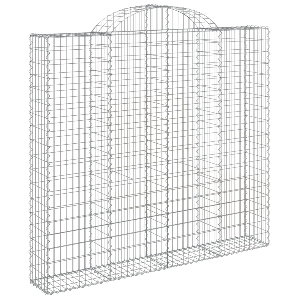 VidaXL Gabions 6 pcs courbé 200x50x180 200 cm fer