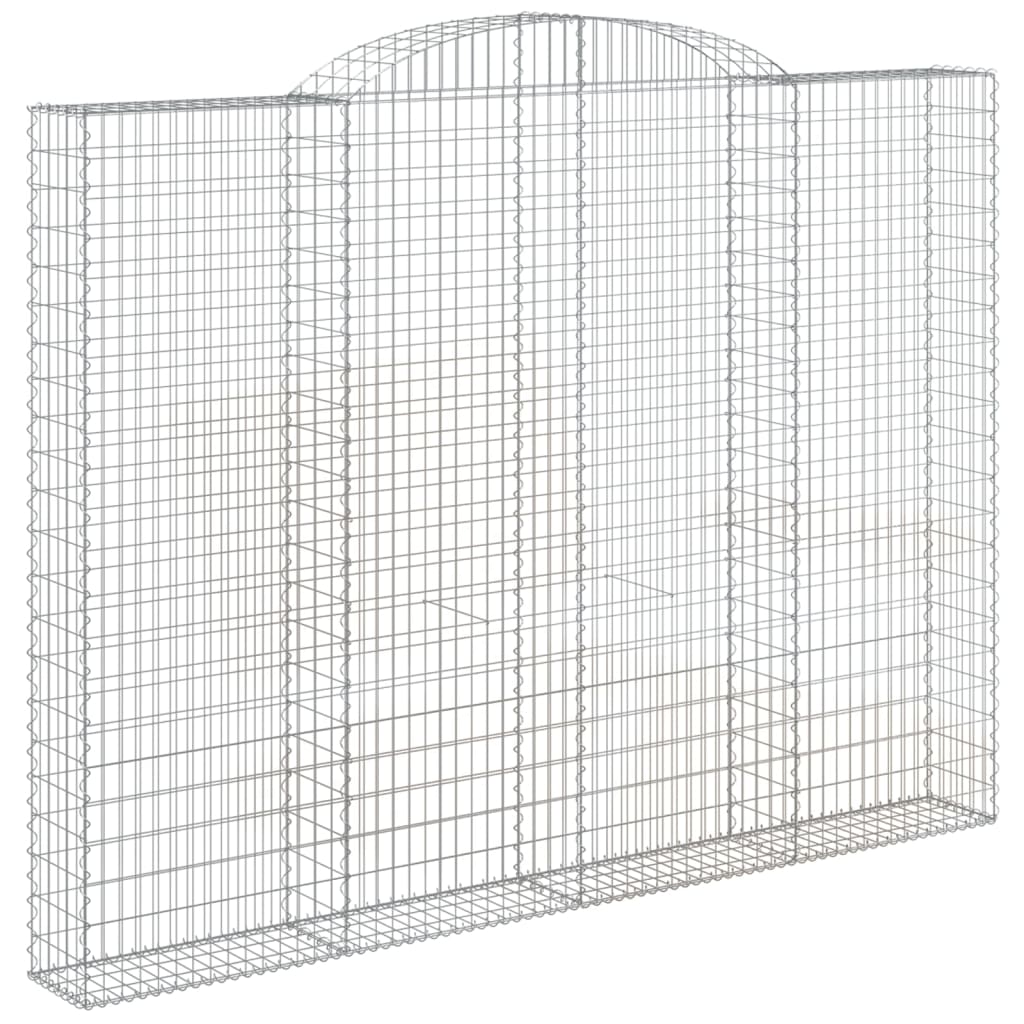 VidaXL Gabions 5 pcs courbé 300x30x220 240 cm fer