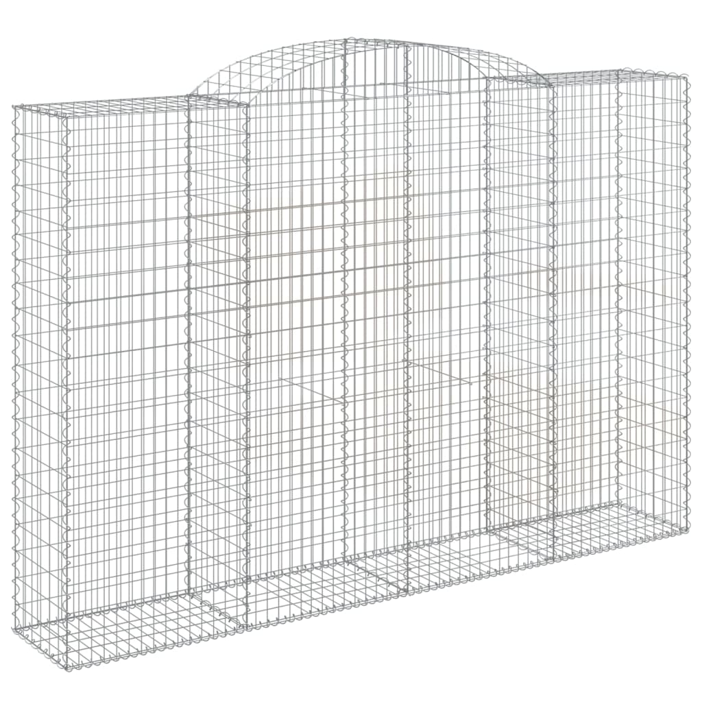VidaXL Gabions 4 pcs courbé 300x50x200 220 cm fer