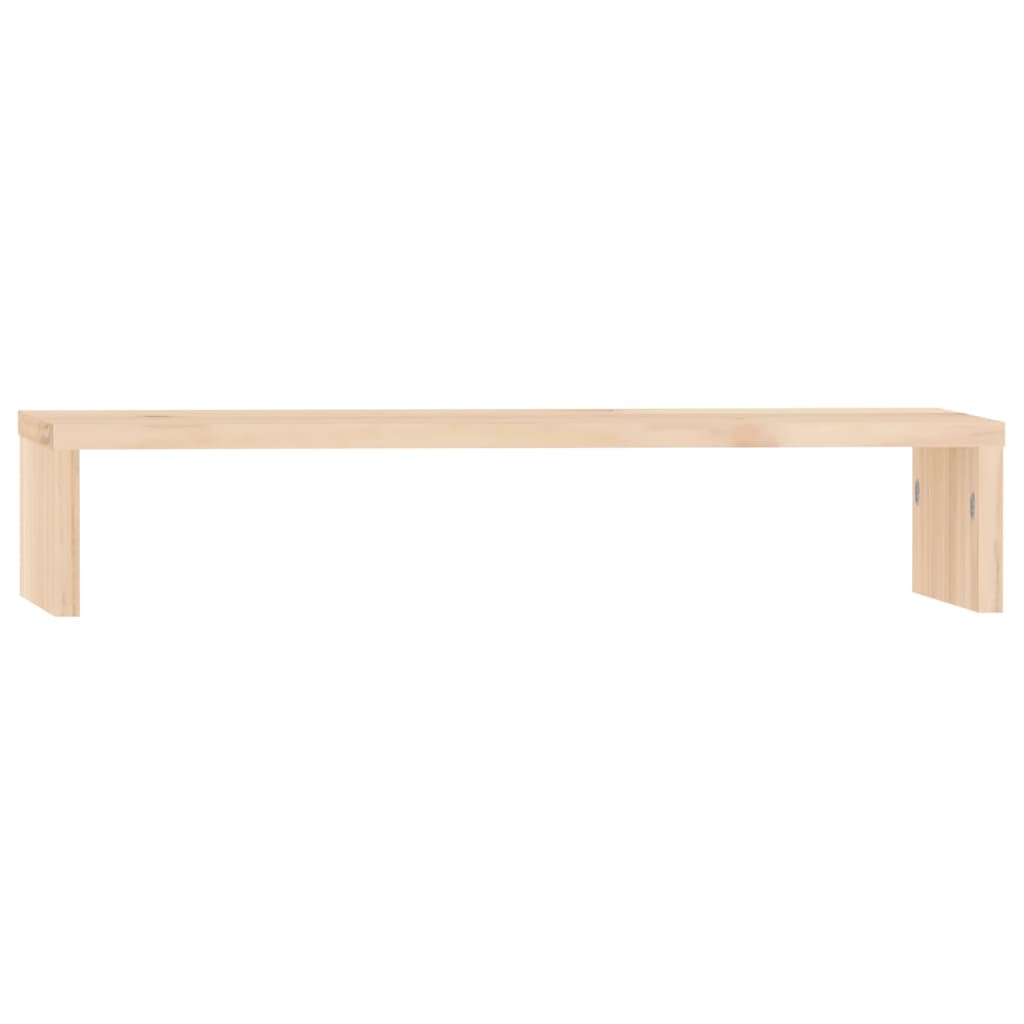 Vidaxxl support pour écran 50x27x10 cm bois de pin massif