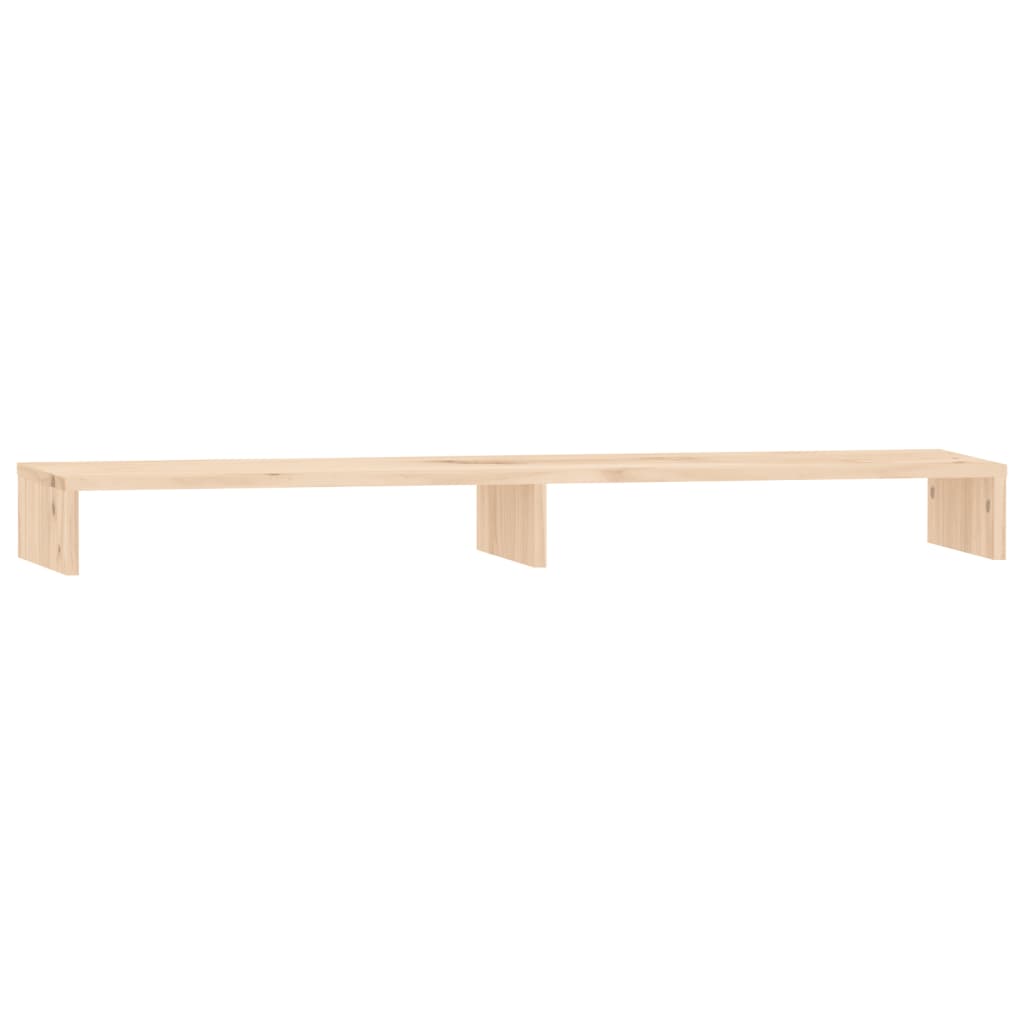 Vidaxxl support pour écran 100x27x10 cm bois de pin massif