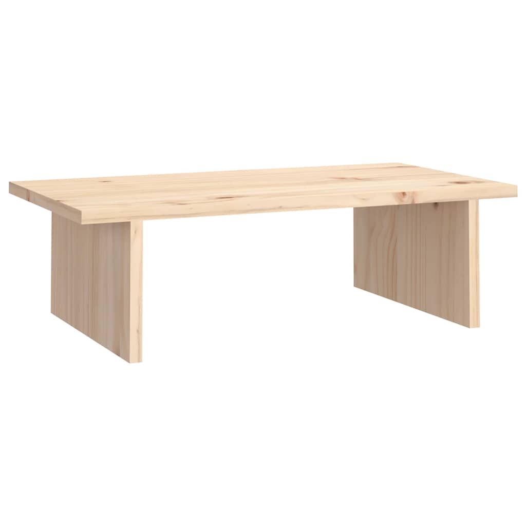 Vidaxxl support pour écran 50x27x15 cm bois de pin massif