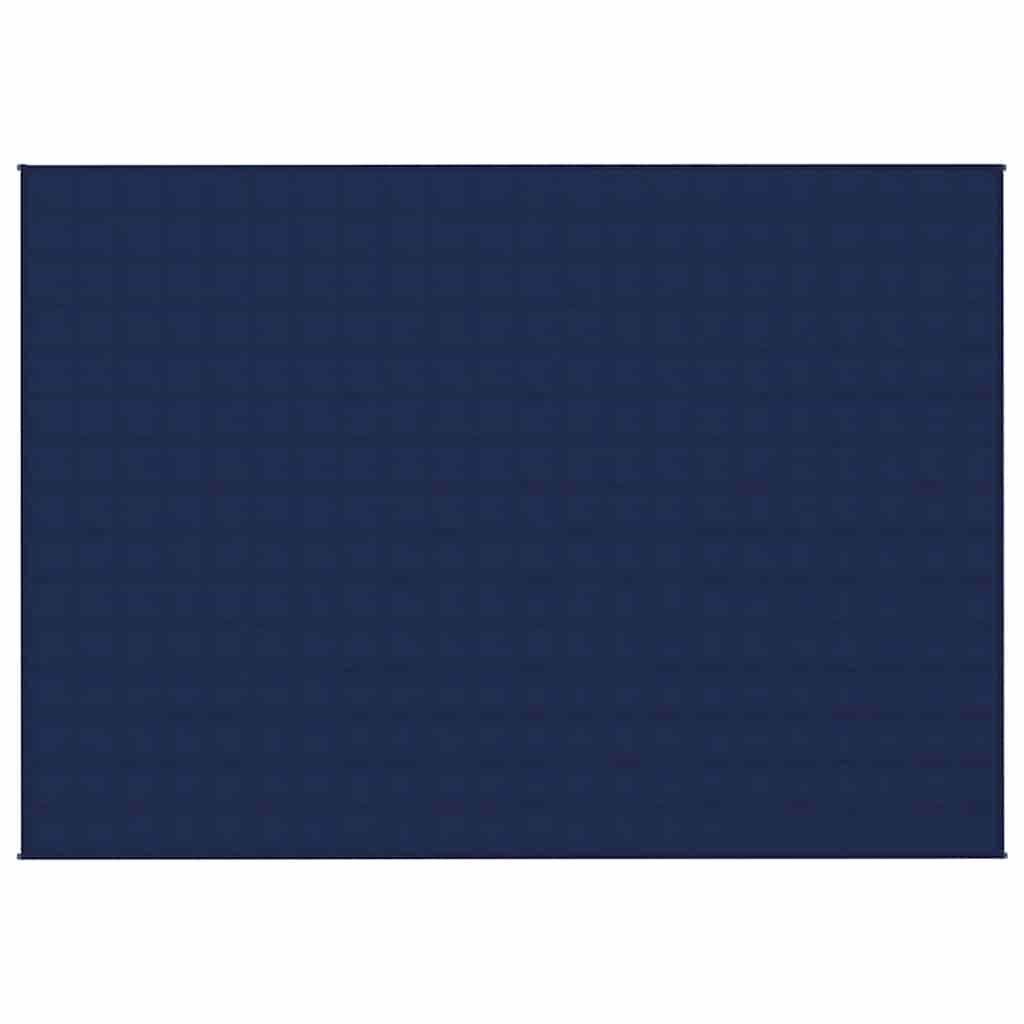 Vidaxx couverture lestée 155x220 cm 11 kg tissu bleu