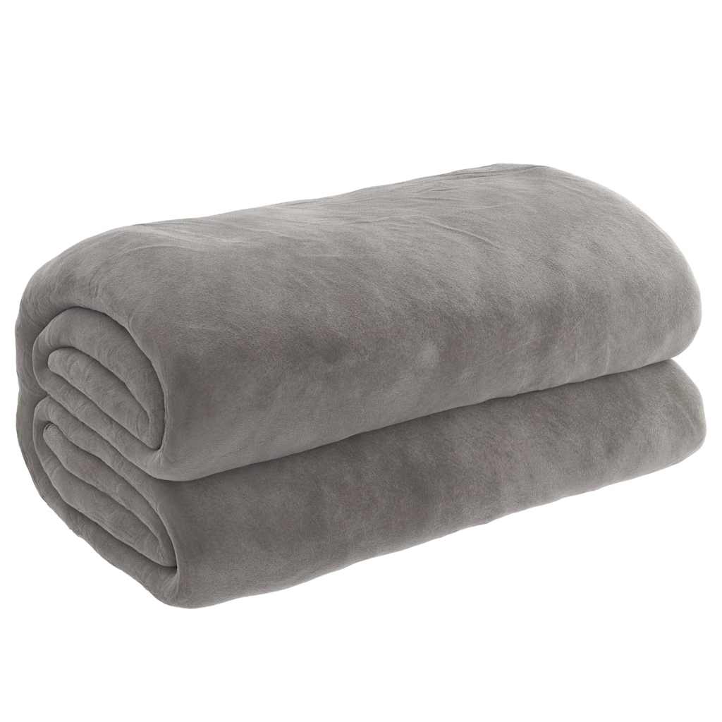 Vidaxx couverture lestée avec housse 120x180 cm 5 kg tissu gris