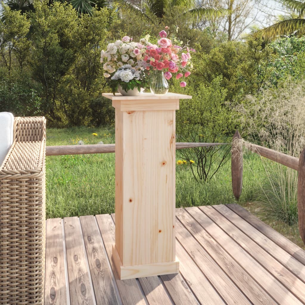 Vidaxx jardinière 40x40x90 cm en bois de pin massif