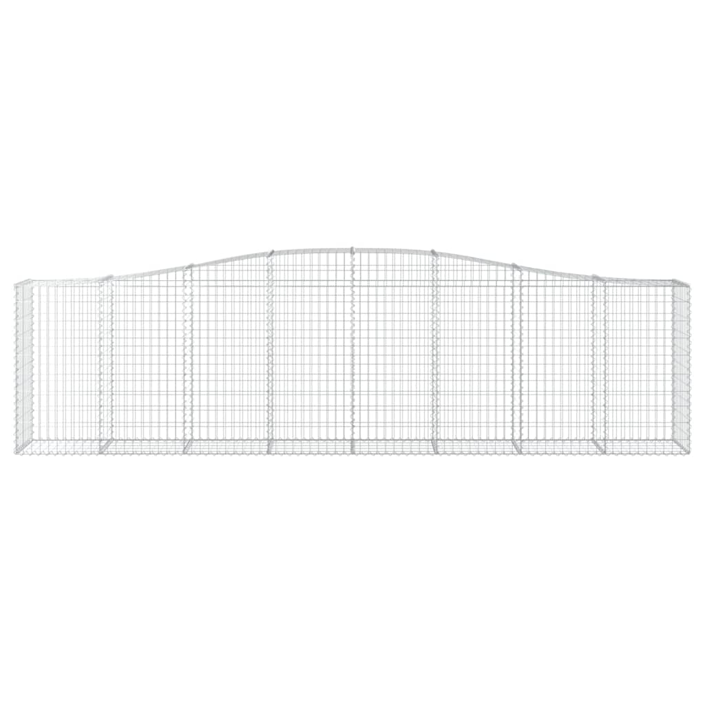 VidaXL Gabion voûté 400x50x100 120 cm fer galvanisé