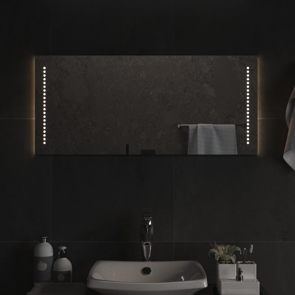 Vidaxl badkamerspiegel led 40x90 cm