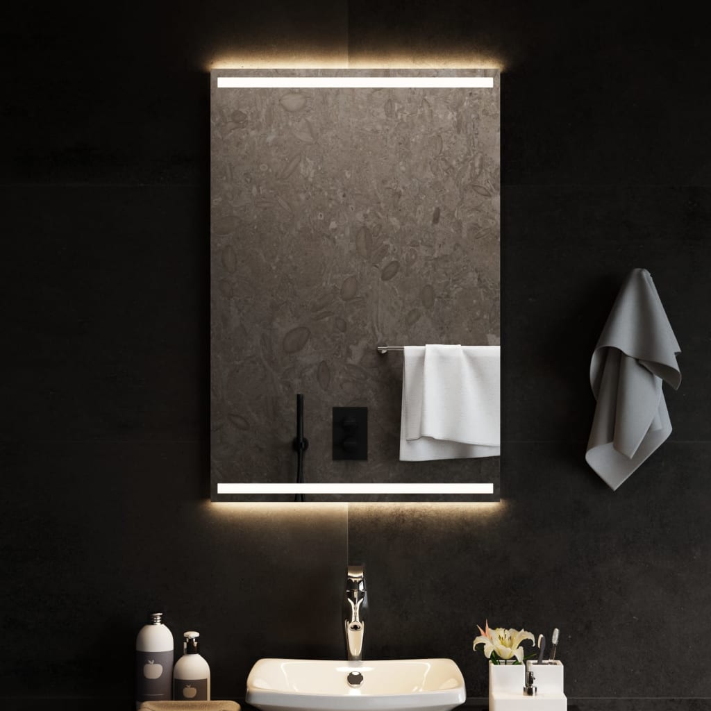 VidaXL Miroir de salle de bain LED 60x90 cm