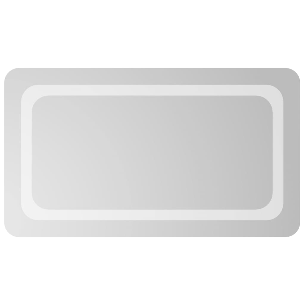 VidaXL Miroir de salle de bain LED 40x70 cm