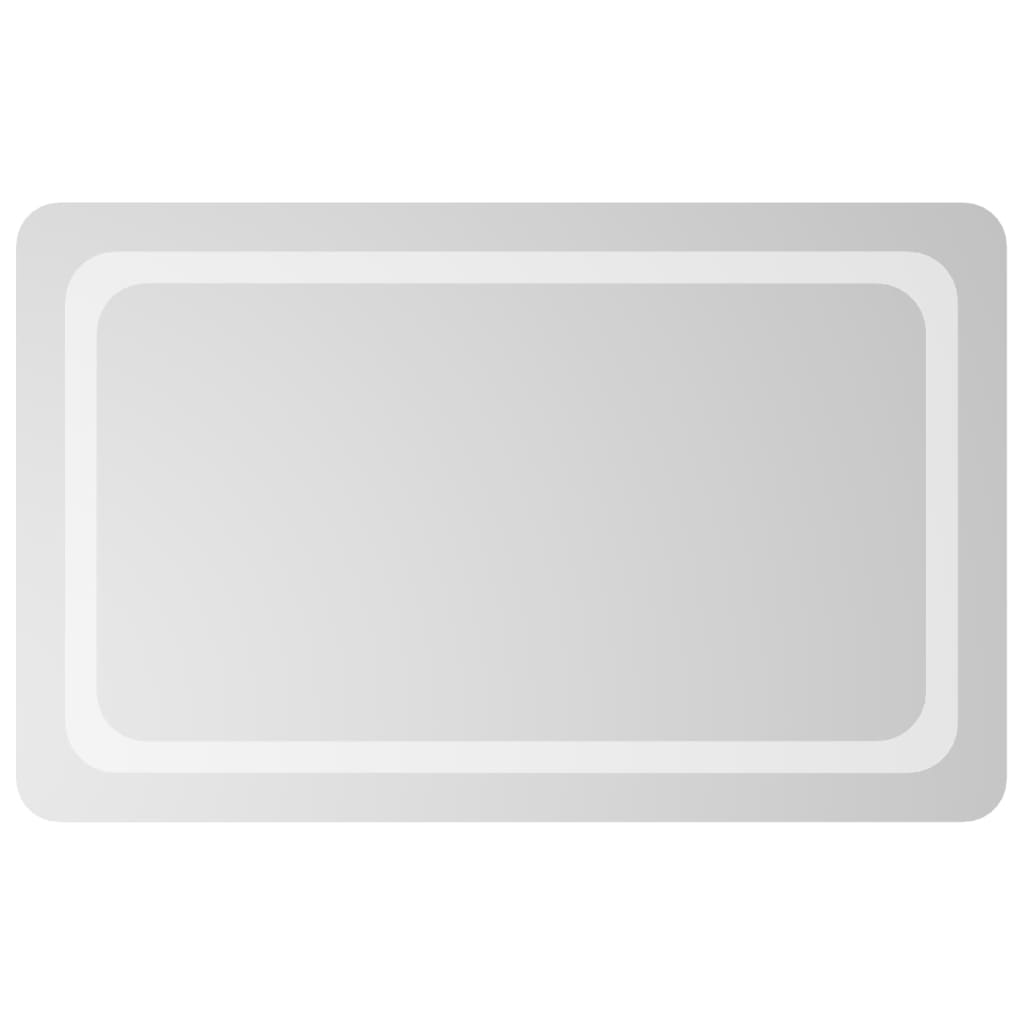 VidaXL Miroir de salle de bain LED 50x80 cm