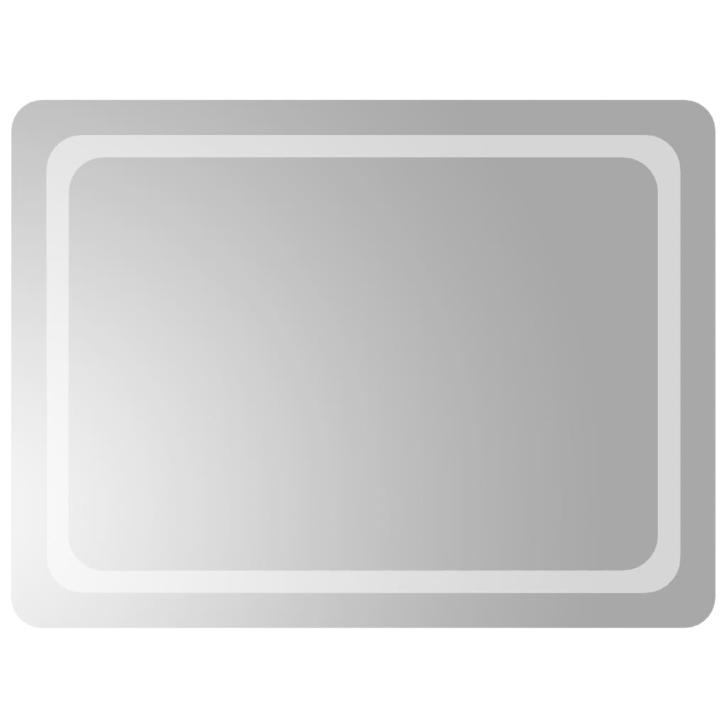 VidaXL Miroir de salle de bain LED 60x80 cm