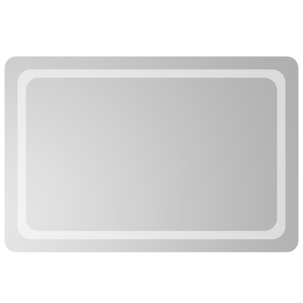 VidaXL Miroir de salle de bain LED 60x90 cm
