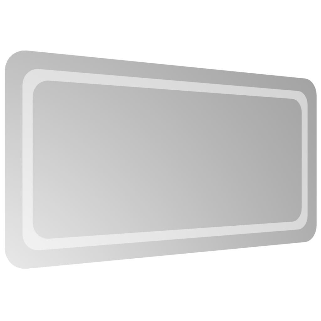 VidaXL Miroir de salle de bain LED 50x100 cm