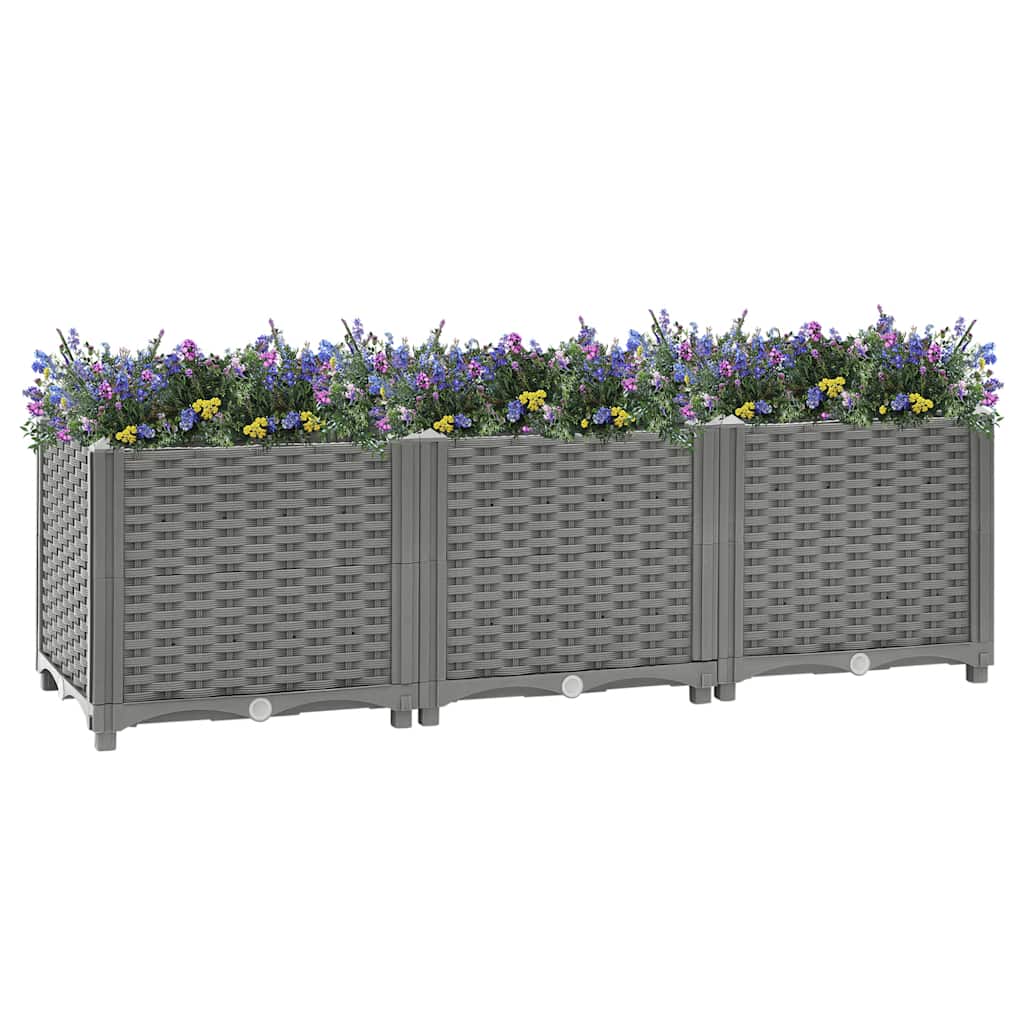 Vidaxx jardinière surélevée 120x40x38 cm polypropylène