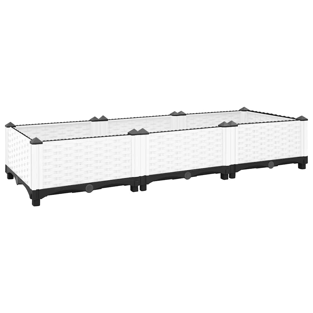 Vidaxx jardinière surélevée 120x40x23 cm polypropylène