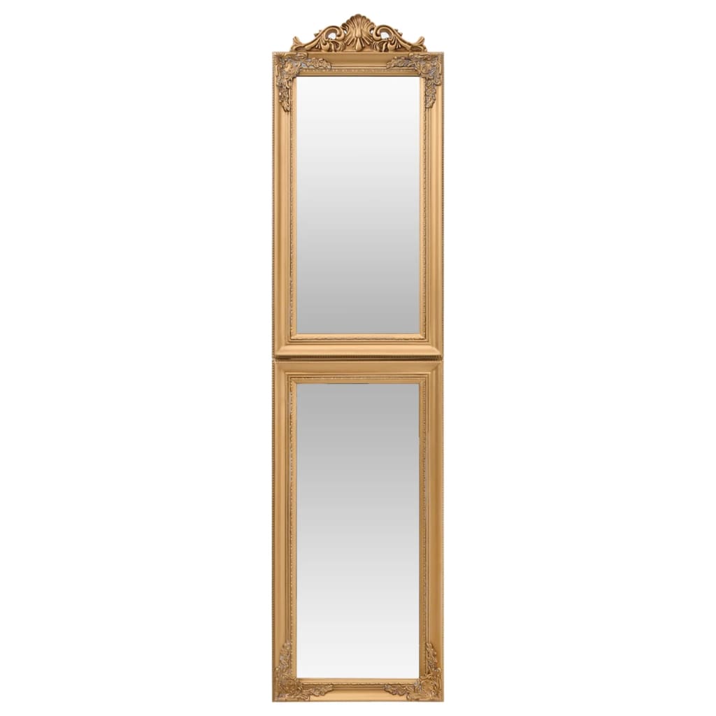 VidaXL Miroir sur pied 40x160 cm doré