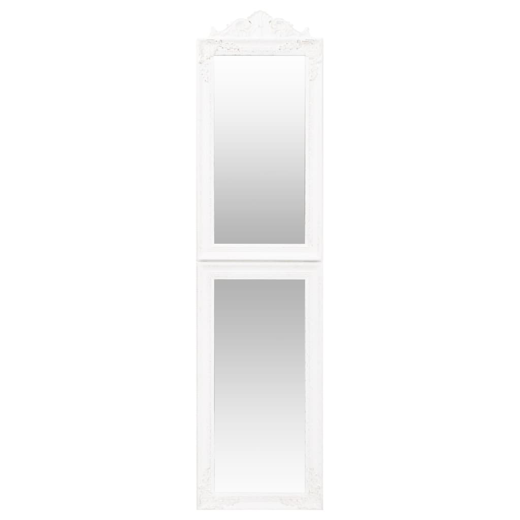 Vidaxx miroir autoportant 50x200 cm blanc