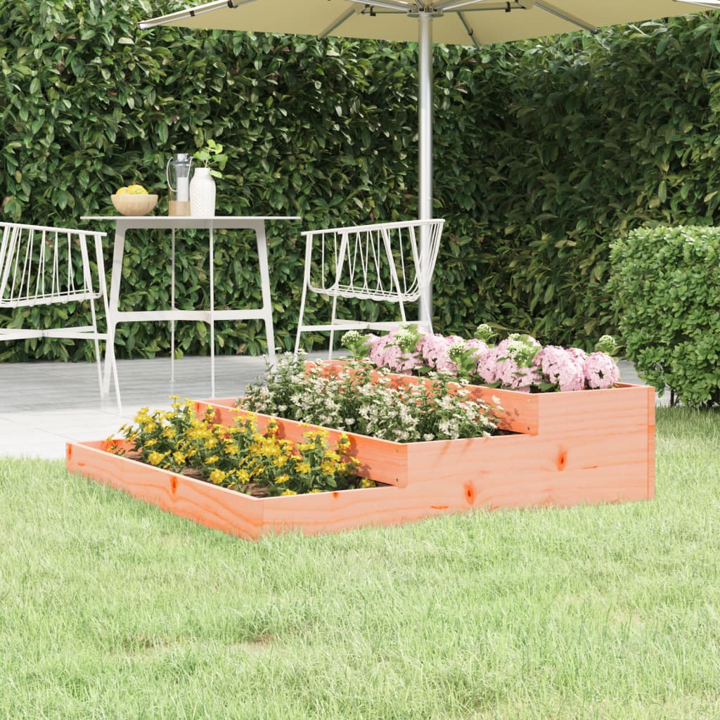 Jardinière Vidaxx 107x107x27 cm bois de Douglas massif
