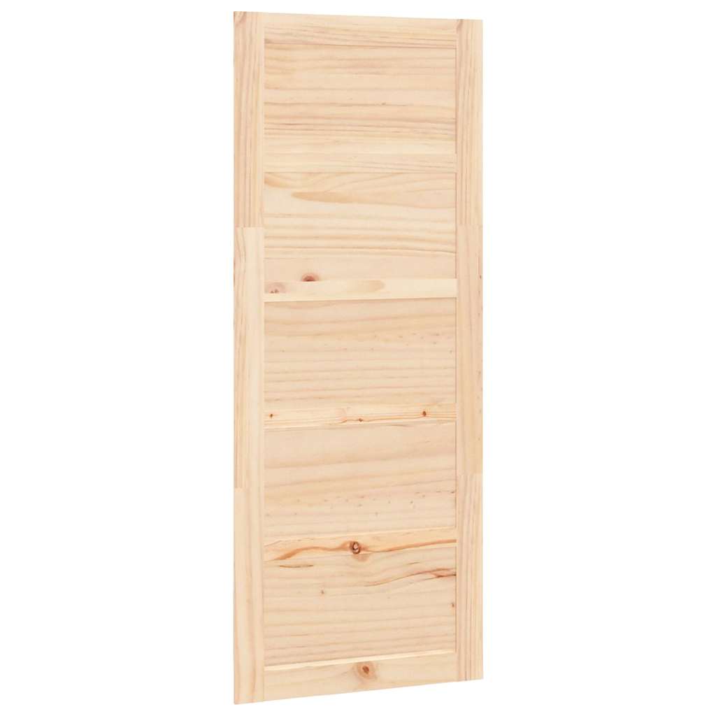 Vidaxx porte coulissante 80x1,8x204,5 cm bois de pin massif