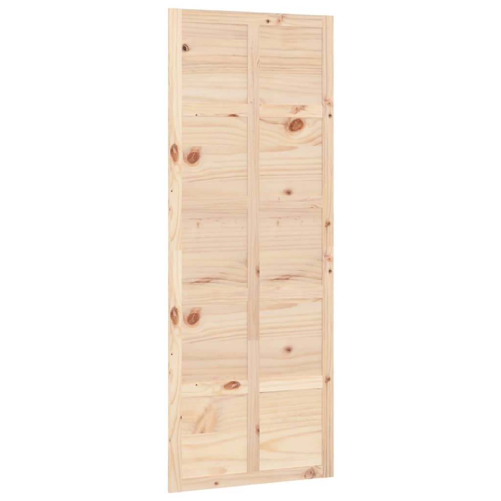 Vidaxx porte coulissante 80x1,8x214 cm bois de pin massif