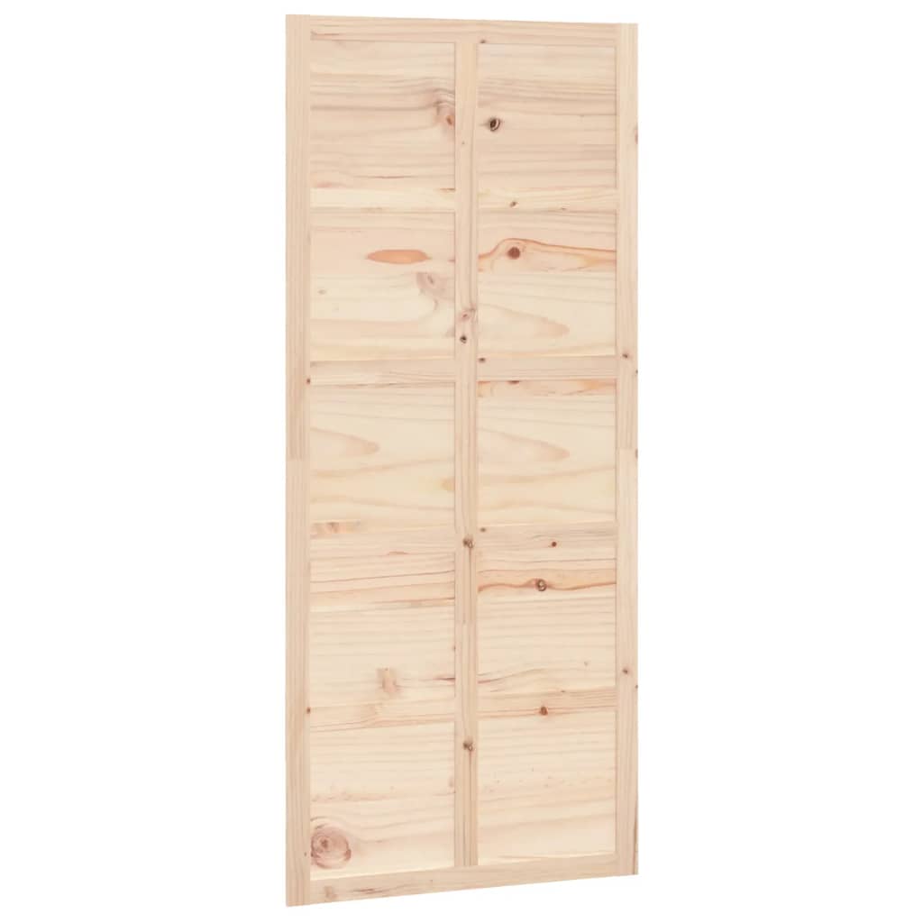 VidaXL Porte coulissante 90x1,8x214 cm bois de pin massif
