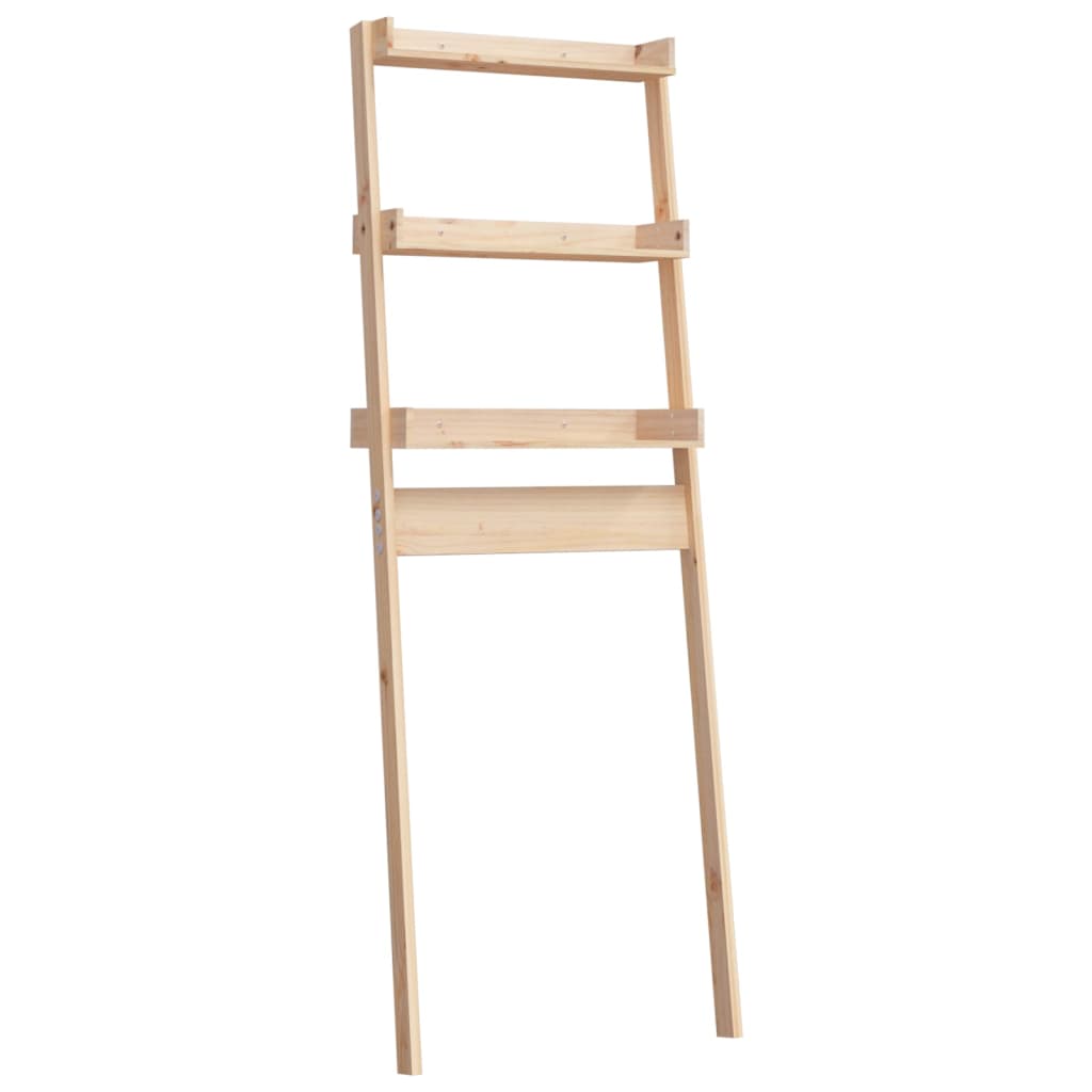 Vidaxx étagère de toilette 63,5x32x179 cm bois de pin massif