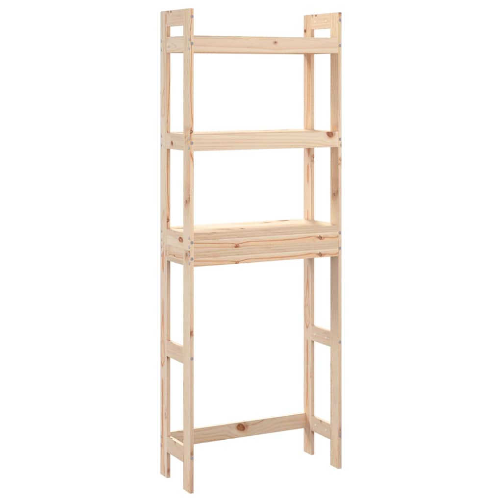 Vidaxx étagère de toilette 63x26x171 cm bois de pin massif