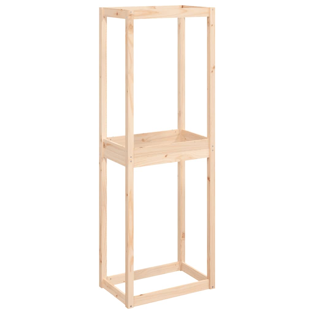 VidaXL Porte-pneus 63x40x180 cm bois de pin massif
