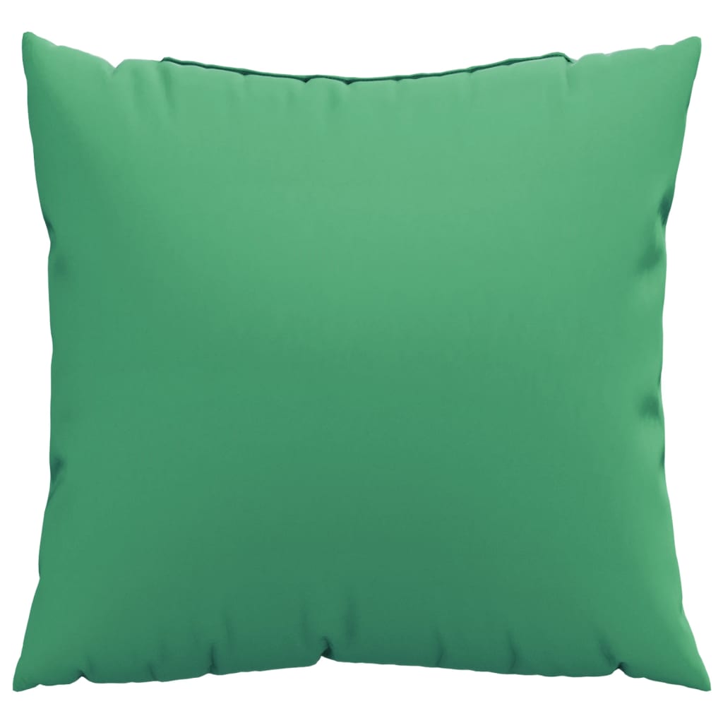 VidaXL coussins de canapé 4 pcs 50x50 cm tissu vert