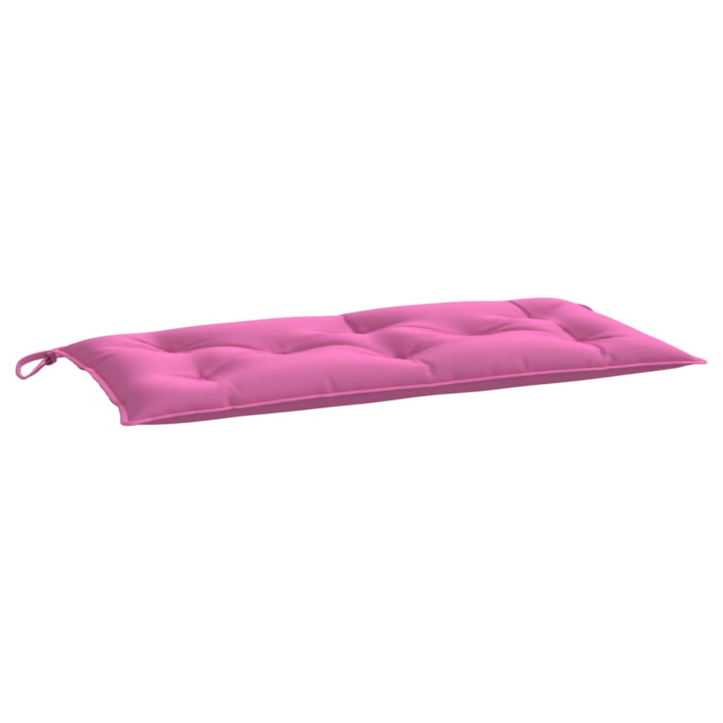 Vidaxx coussin de banc de jardin 100x50x7 cm tissu oxford rose