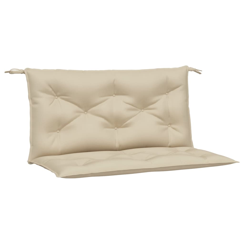 Vidaxx coussins de banc de jardin 2 pcs 100x50x7 cm tissu oxford beige