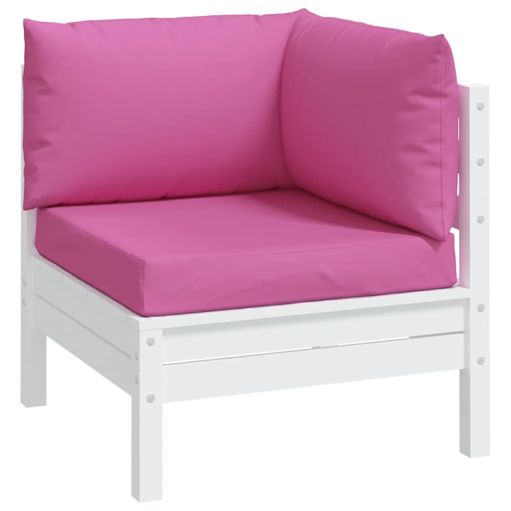 VidaXL coussins de palette 3 pcs tissu oxford rose